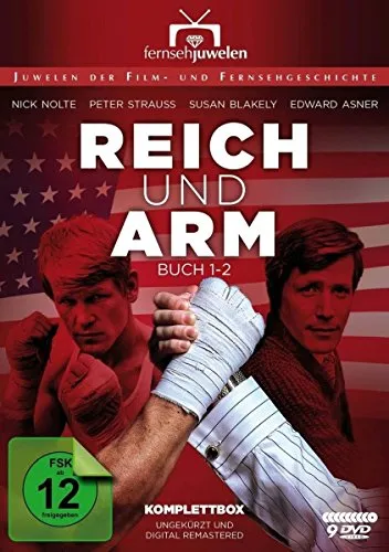 Reich & Arm - Staffel 1 & 2 [9 DVDs] - Packende Dramedy-Serie über die Gegensätze von Reichtum und Armut, ideal für Serienliebhaber und mit einer Freigabe ab 12 Jahren.