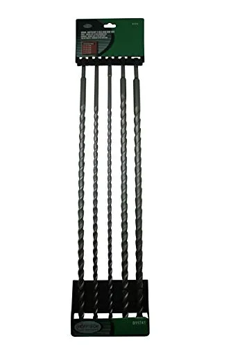 5tlg. Hammerbohrer Satz SDS+ 600mm lang 10-12-16-18-20mm Bohrer Betonbohrer