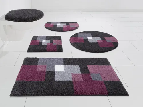 Badematten & Badteppiche Grau von Grund