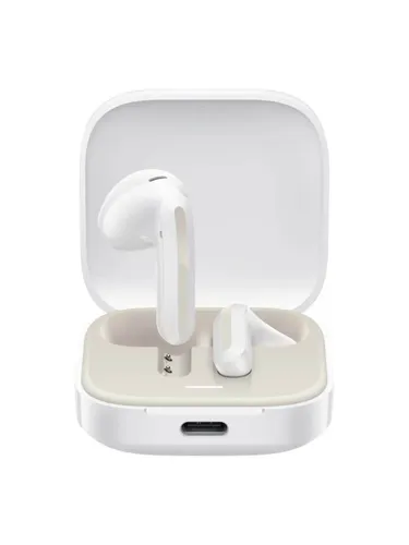Redmi Buds 6 Active - Weiße In-Ear Kopfhörer, beeindruckender Klang und komfortables Tragegefühl für Musikliebhaber und Vieltelefonierer