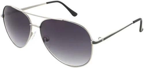 DELMAO Pilotenbrille für SIE und IHN in silber von DELMAO