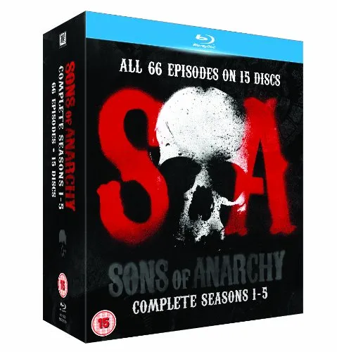 Sons of Anarchy - Season 1-5 [Blu-ray] [UK Import]