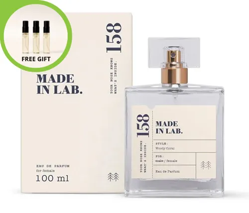 MADE IN LAB 158 WOMEN Eau de Parfum 100ml für Damen Holzig, Apfel Duft EDP