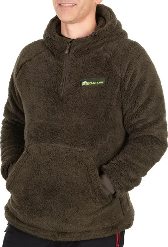 Fox Rage Predator Sherpa Hoody - Angelpullover, Größe:M