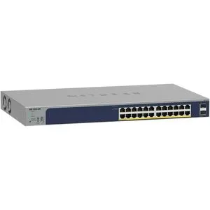NETGEAR GS724TP V3 - 24-Port Gigabit PoE+ Smart Managed Switch mit 190W Leistung, ideal für effizientes Netzwerkmanagement und einfache Fernverwaltung