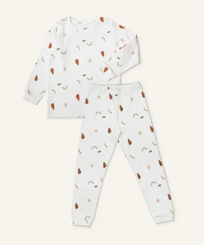 Ehrenkind Schlafanzug Kinder, 100% Bio-Baumwolle, Unisex (Schlafanzug lang, Pyjama Jungen und Mädchen) Interlock