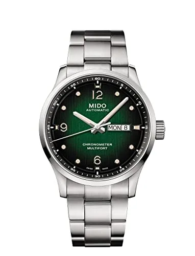 MIDO Multifort M Chronometer m0384311109700 - Armbanduhren für Herren, hochwertige Edelstahlkonstruktion mit kratzfestem Saphirglas für Langlebigkeit und eleganten Stil.