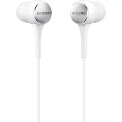 Samsung In-Ear Headset IG935 - Weiß - Kopfhörer mit ergonomischem Design und Textilkabel, das Kabelsalat verhindert. Genießen Sie hervorragenden Klang und einfachen Musiksteuerung mit der 3-Tasten-Fernbedienung.