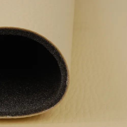 Kunstleder Kaschiert  Leder PVC Möbel Sitzbezug Meterware Polster Beige T131_01