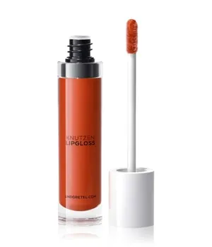 UND GRETEL KNUTZEN 12 Tangerine - Glossy Lipgloss - Lippenstift in Orange mit rotem Unterton, ideal für einen natürlichen Look. Enthält collagenanregendes Wunderbaumsamen-Öl und Vitamin E für samtig weiche Lippen.