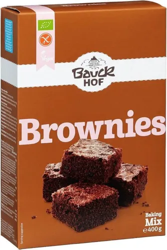 Glutenfreie BROWNIE BIO-BACKMISCHUNG 400 g - BAUCK HOF von Bauckhof