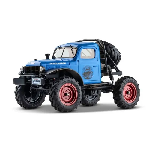 FMS FCX24 Power Wagon Mud-Racer 1:24 blau - RTR 2.4GHz - RC-Modelle mit beeindruckender Offroad-Leistung, ideal für Abenteuer in unwegsamem Gelände.
