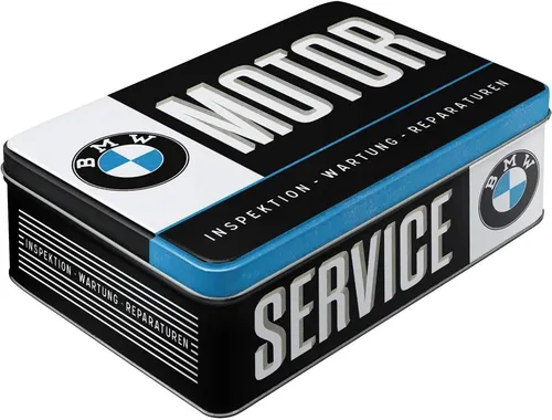 BMW Vorratsdose Flach Logo Service 2,5L Geschenkidee M Perfomance Motorsport