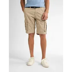 Petrol Cargoshorts Beige XXL für Herren - Herren Cargoshorts von Petrol aus 100% Baumwolle, mit praktischen Taschen und Gürtelschlaufen - ideal für Freizeit und Abenteuer.