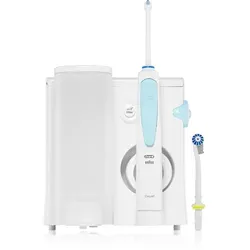 Oral B Oxyjet MD20 Power Munddusche mit 2 Ersatzaufsätzen - Mundduschen für optimale Zahnhygiene, erleichtert die Reinigung der Zahnzwischenräume und beruhigt das Zahnfleisch für frischeren Atem.