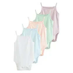 Next Body 5-teiliges Babytop und Bodys Set aus 100 % Baumwolle in Rosa - Kuscheliges Set aus 5 Teilen, ideal für die kleinsten. Hergestellt aus reiner Baumwolle für höchsten Tragekomfort und eine angenehme Passform.