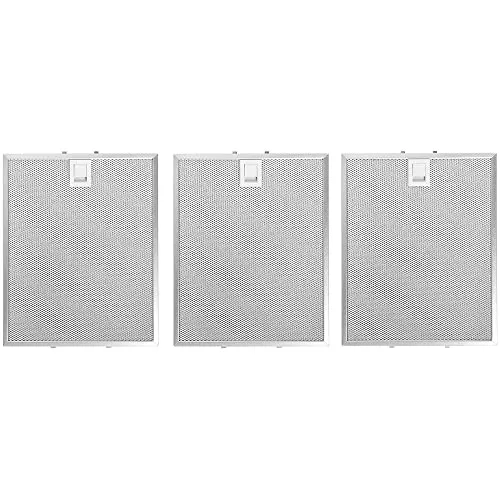 AllSpares Metallfilter (x3) für Dunstabzugshauben - Dunstabzugshaubenfilter, passend für Bosch, Siemens, Neff, Constructa und Viva, sorgt für effektive Fettabscheidung und frische Luft in Ihrer Küche.