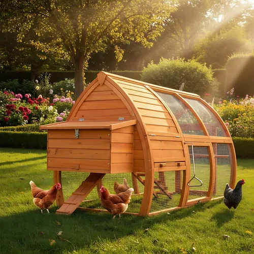 zooprinz Hühnerstall Superhenne XXL – Geräumige Hühnervoliere aus Kiefernholz