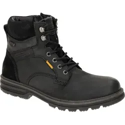 camel active Schnürschuh - Schwarz - 43 EU - Eleganter Schnürschuh in Schwarz aus hochwertigem Leder, ideal für stilvolle Anlässe und den täglichen Komfort.