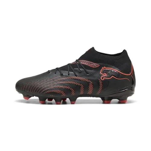 PUMA Herren Fußball-Rasenschuhe FUTURE 9 PRO FG/AG - Entfessle dein Spiel mit den FUTURE 9 PRO Fußballschuhen. Das innovative Obermaterial passt sich perfekt an und bietet optimale Kontrolle für präzise Ballberührungen. Ideal für kreative Spielmacher auf dem Platz.