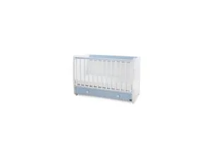 Lorelli Babybett Dream 60 x 120 cm - Umbaubar zum Schreibtisch - Vielseitiges Babybett, das sich in ein Schreibtisch verwandeln lässt, ideal für lange Nutzungsdauer. Sicherer Schlafplatz mit höhenverstellbarer Matratze.