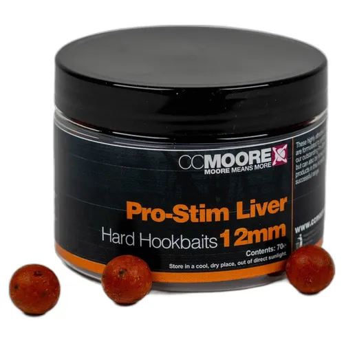 CC Moore Pro-Stim Liver Hard Hookbaits 12mm - 90g Boilies 105,44€/1kg