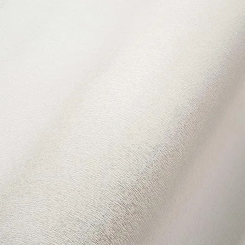 Livingwalls Travel Styles Vliestapete - Schlichte Tapete in Weiß - tropische Wandtapete für verschiedene Räume in 10,05 m x 0,53 m