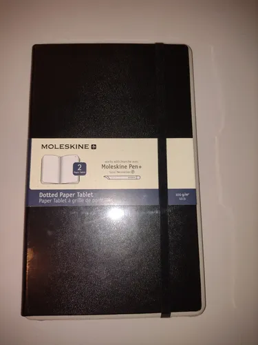 Moleskine „Paper Tablet 2“ Notizbuch, gepunktet, großes Format, Schwarz 02