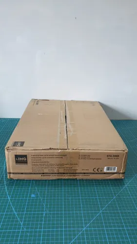 IMG STAGELINE STA-300D Stereo PA-Digital Verstärker - Hifi-Verstärker mit schaltbarer Pegelbegrenzung, ideal für Bühnenauftritte und DJs. Kompakt, leicht und leistungsstark mit Kurzschluss- und Überhitzungsschutz.