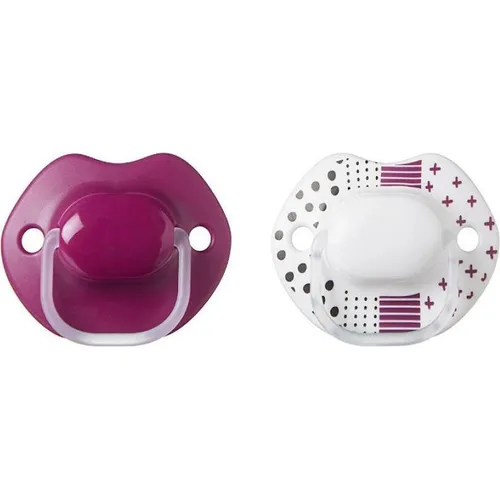 Tommee Tippee orthodontic pacifiers Urban Style 6-18m, 2pcs., 43341965 (2 x, 6 - 18 Monate) (TT0370)