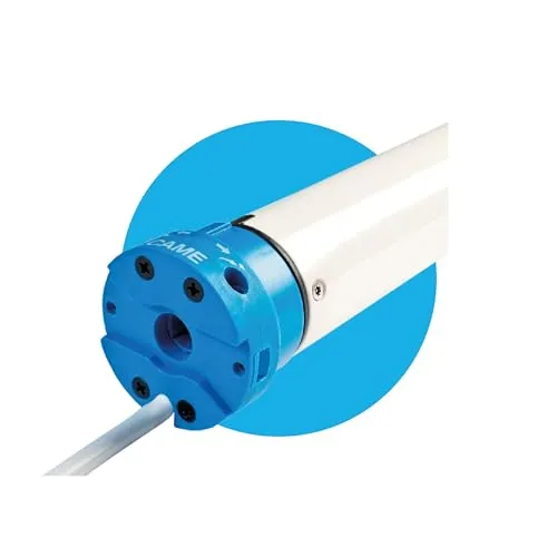 CAME Mondrian Rohrmotor-Kit 5 - 50 Nm - Tore-Zubehör – Komplettes Set für die Automatisierung von Rollläden und Markisen mit hohem Komfort und Sicherheit dank mechanischem Endschalter und flexibler Installationskompatibilität.