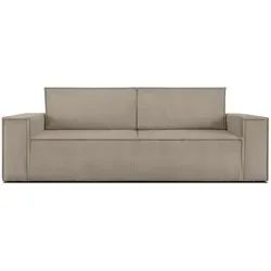 KONSIMO® 3-Sitzer NAPI mit Schlaffunktion in beige von KONSIMO