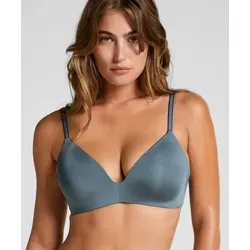 Hunkemöller Bügelloser BH Mona in Blau 80B