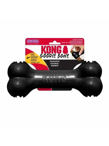 KONG Goodie-Knochen Hundespielzeug XL Schwarz von Kong