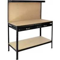 Robuste Werkbank mit Schublade und Haken