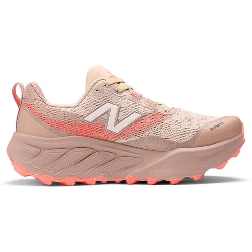 New Balance Hierro v9 Damen Traillaufschuhe - Beige - 6,5 - Laufschuhe für Damen mit hervorragender Dämpfung und griffiger Sohle, ideal für anspruchsvolle Trails und Outdoor-Abenteuer.