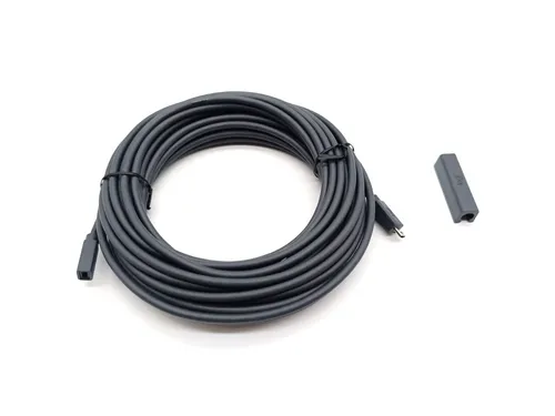 Logitech Business MeetUp Mikrofon-Verlängerungskabel, 10 m - Mikrofon-Verlängerungskabel für flexible Platzierung, ideal für professionelle Meetings und Gaming-Setups. Rohrfreundliches Design für einfache Installation.