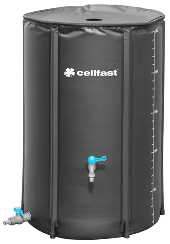 Klappbare Regentonne 250 Liter mit Wasserhahn