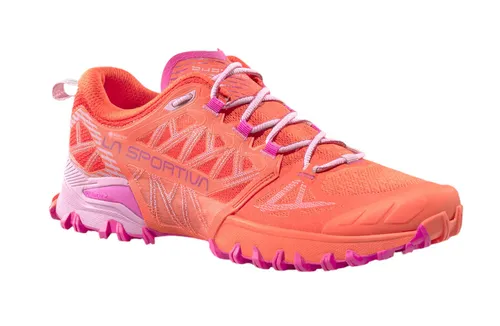 Bushido III Woman Gtx Cherry Tomato/Rose 38,5 - Laufschuhe für Erwachsene, wasserdicht und ideal für Trailrunning und Outdoor-Abenteuer.