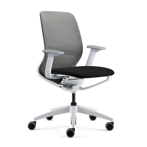 Sedus Bürostuhl se:motion net schwarz/grau mit 3D Armlehnen in schwarz von Sedus