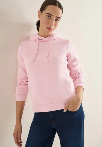 CECIL Hoodie mit Stickerei Blossom Glow S - Stylischer Damen Pullover mit Kapuze und einzigartiger Stickerei, perfekt für lässige Outfits und gemütliche Tage.