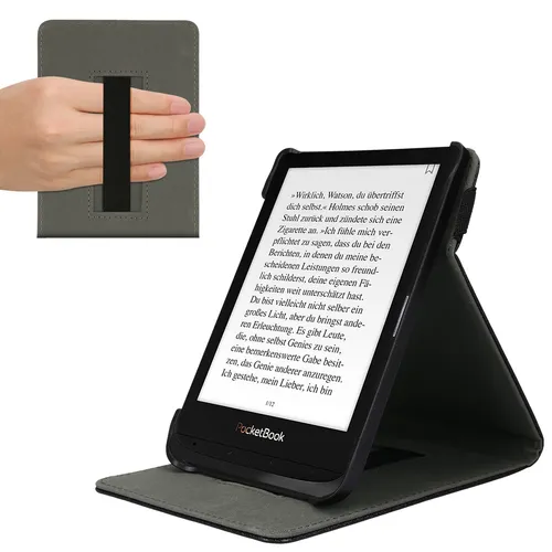 Hülle für Pocketbook Touch Lux 4 5 Touch HD 3 Color 2020 Vivlio Lux 5 Schlaufe