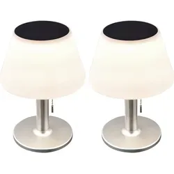 Solar Tischleuchte LED 2er Set