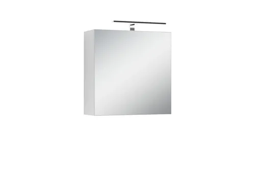 freiraum Badezimmerspiegelschrank SPREE (B 60, H 60, T 20 cm) in weiß 60 x 60 x 20 cm (BxHxT)