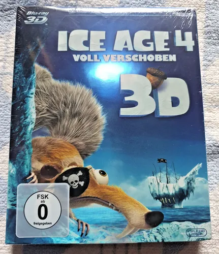 Ice Age 4 - Voll verschoben  [3D Blu-ray + Blu-Ray] im Pappschuber NEU OVP