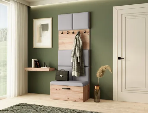 Garderobe MARGARET I, Artisan + Grau