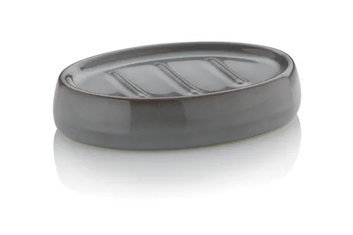 kela Seifenschale LIANA taupe BHT 12x3x10 cm braun