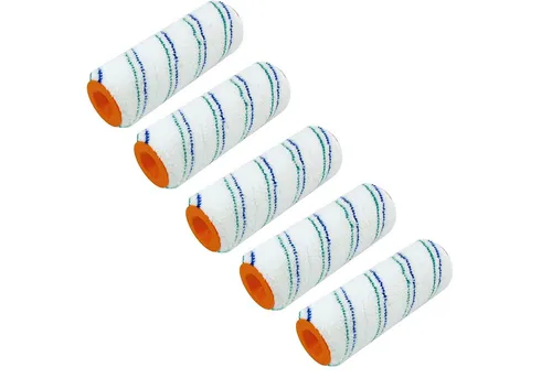 ConToo Farbroller Farbroller 5 St. Ersatzwalze Farbwalze Mikrofaser 10cm CT01