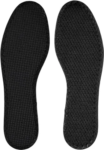 Bama Unisex Deo Active Einlegesohlen, Schwarz, 37 EU in schwarz von Bama