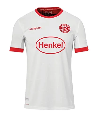 uhlsport Fortuna Düsseldorf Herren Kinder Auswärtstrikot 2020/21 weiß (164)